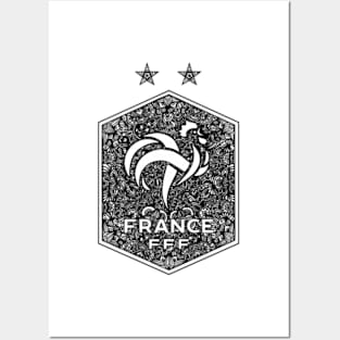 FRANCE NATIONAL FOOTBALL TEAM (Équipe de France de football) Posters and Art